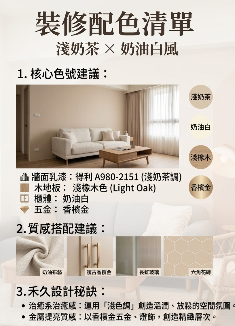 裝修配色清單